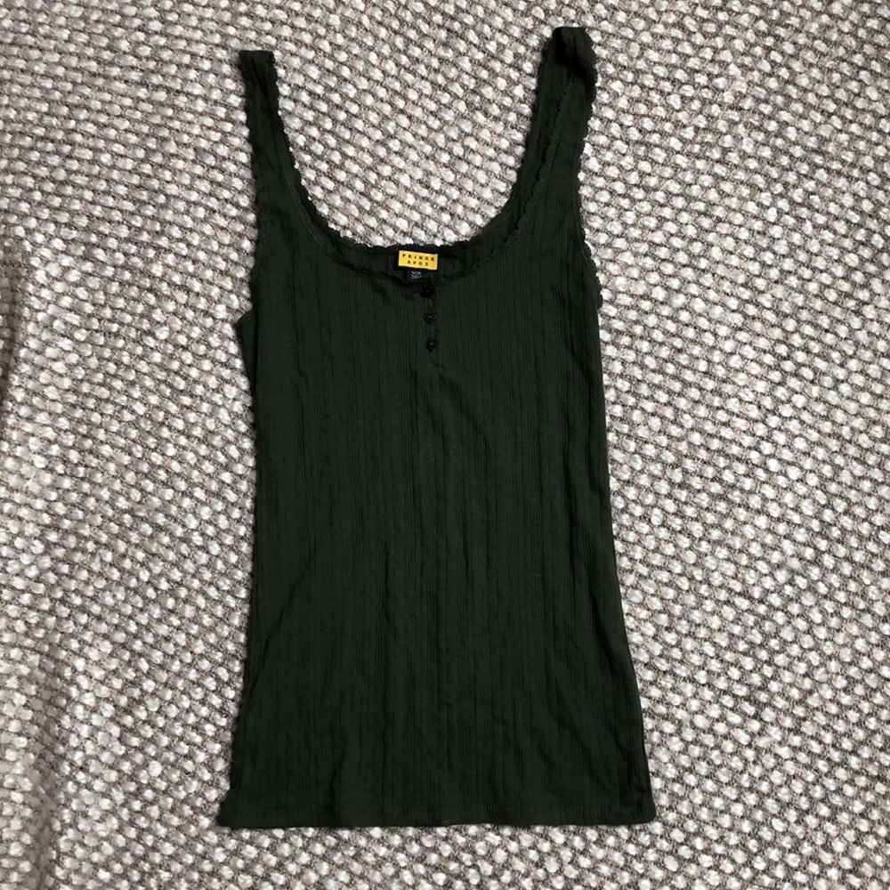 Green Tank Top